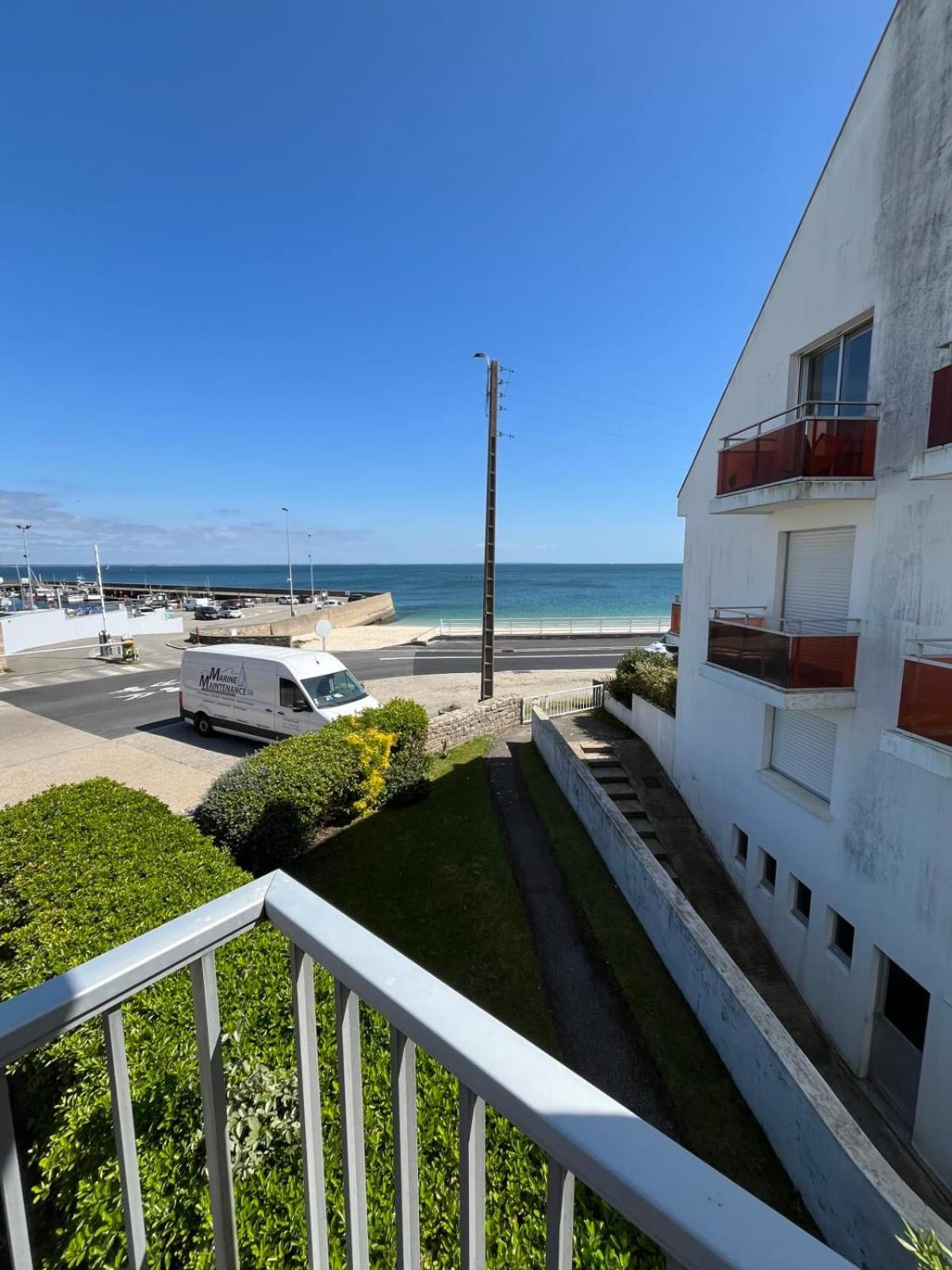 Maryland Vue Mer Port Haliguen Plage Du Porigo Quiberon Exterior photo
